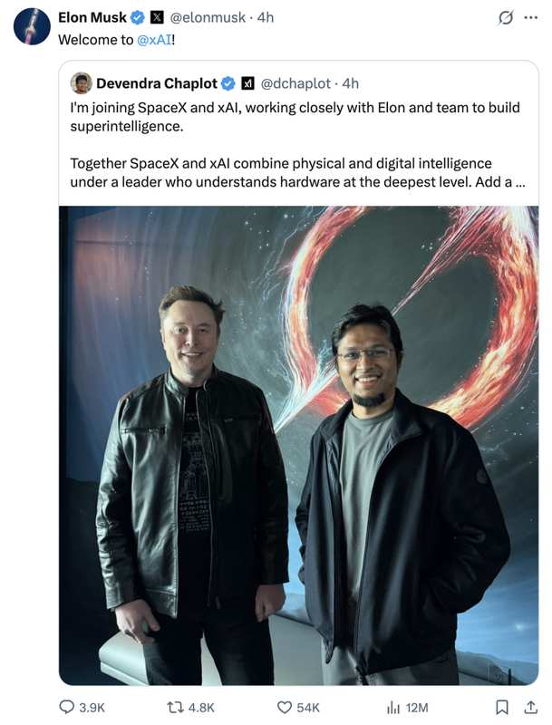 xAI创始团队剧变,马斯克罕见低头;核心成员大量离去,公司迎来彻底重建。 IT技术 xAI创始团队剧变,马斯克罕见低头;核心成员大量离去,公司迎来彻底重建。 IT技术 xAI创始团队剧变,马斯克罕见低头;核心成员大量离去,公司迎来彻底重建。 IT技术 xAI创始团队剧变,马斯克罕见低头;核心成员大量离去,公司迎来彻底重建。 IT技术